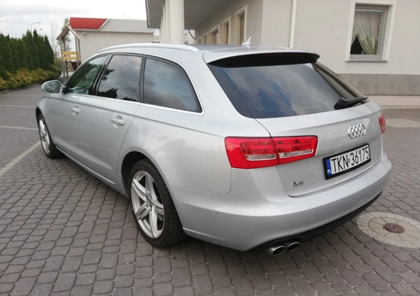 Audi A6 cena 44700 przebieg: 282000, rok produkcji 2012 z Końskie małe 56